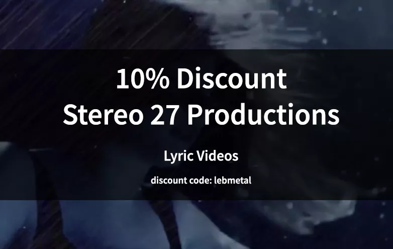 10% Discount on lyric videos with Stereo 27 Productions